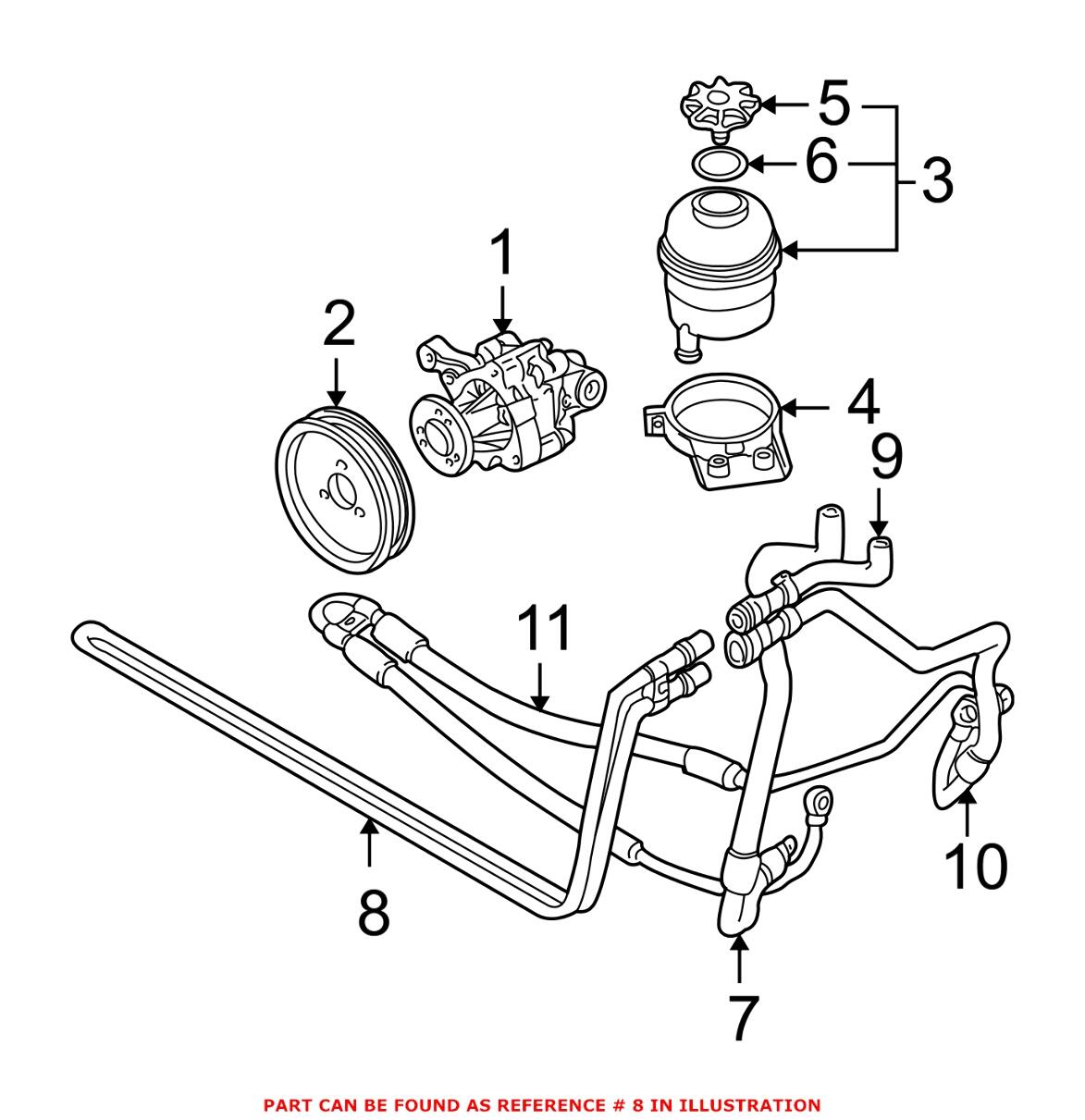 Power Steering Cooling Coil